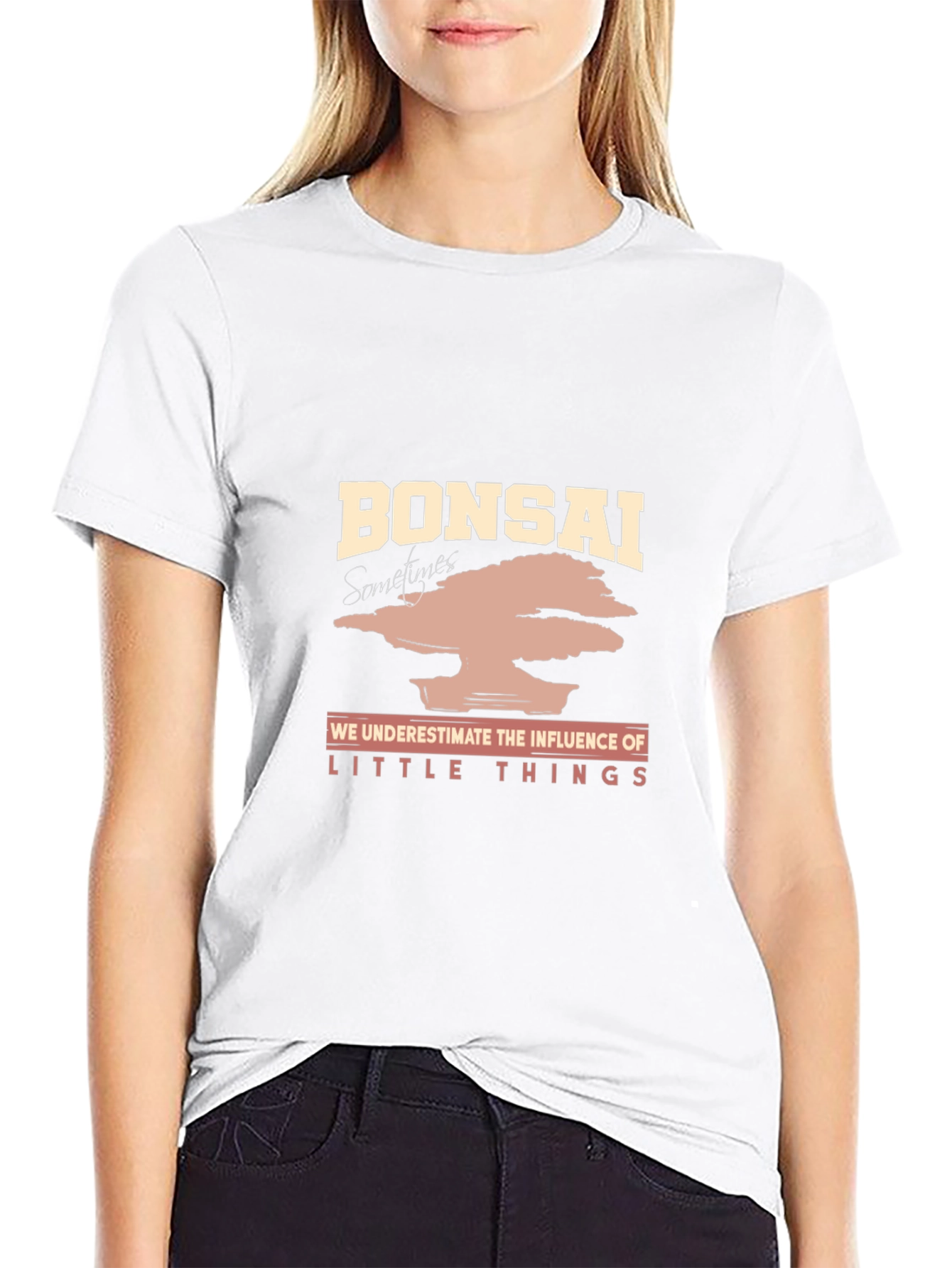 Bonsai Little Things Graphic Tee