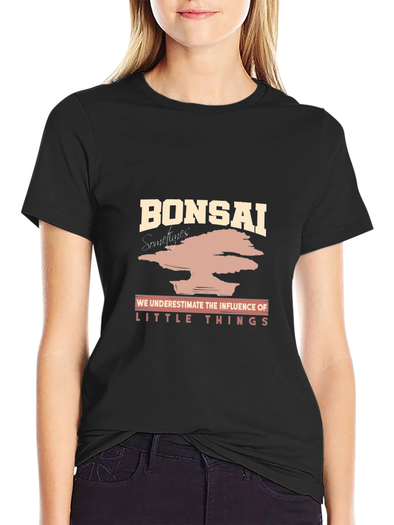 Bonsai Little Things Graphic Tee