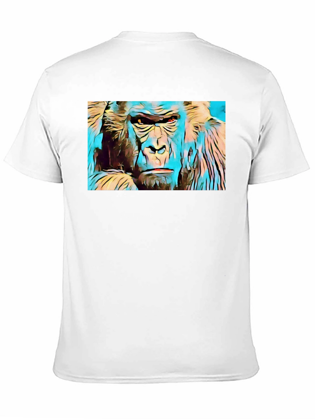 Gorilla Graphic Tee - Vivid Design Soft Cotton