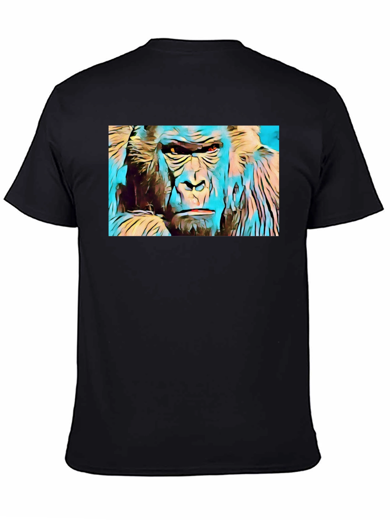 Gorilla Graphic Tee - Vivid Design Soft Cotton
