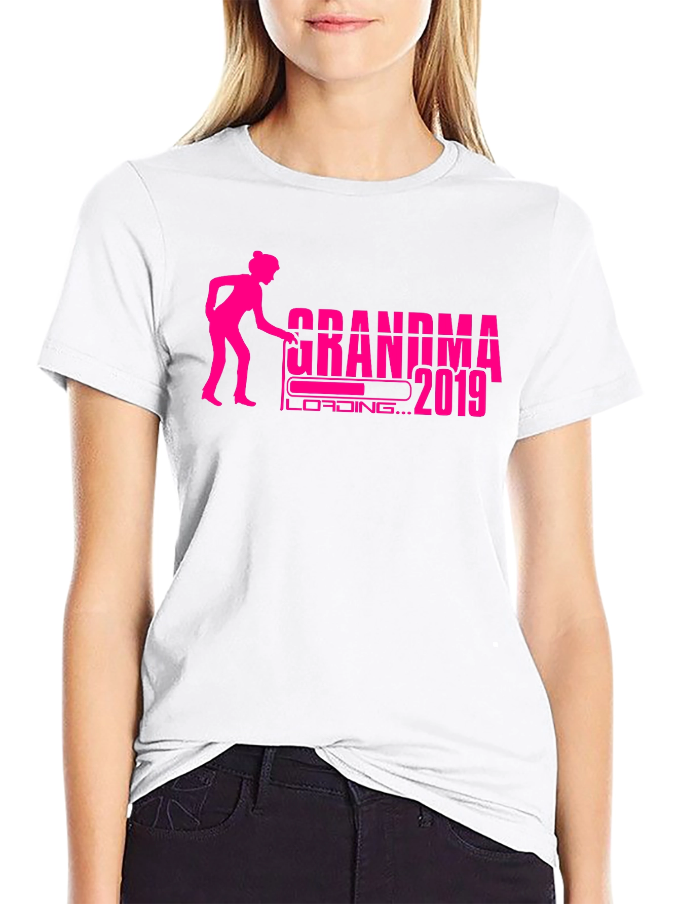 Grandma Loading 2019 Graphic T-Shirt