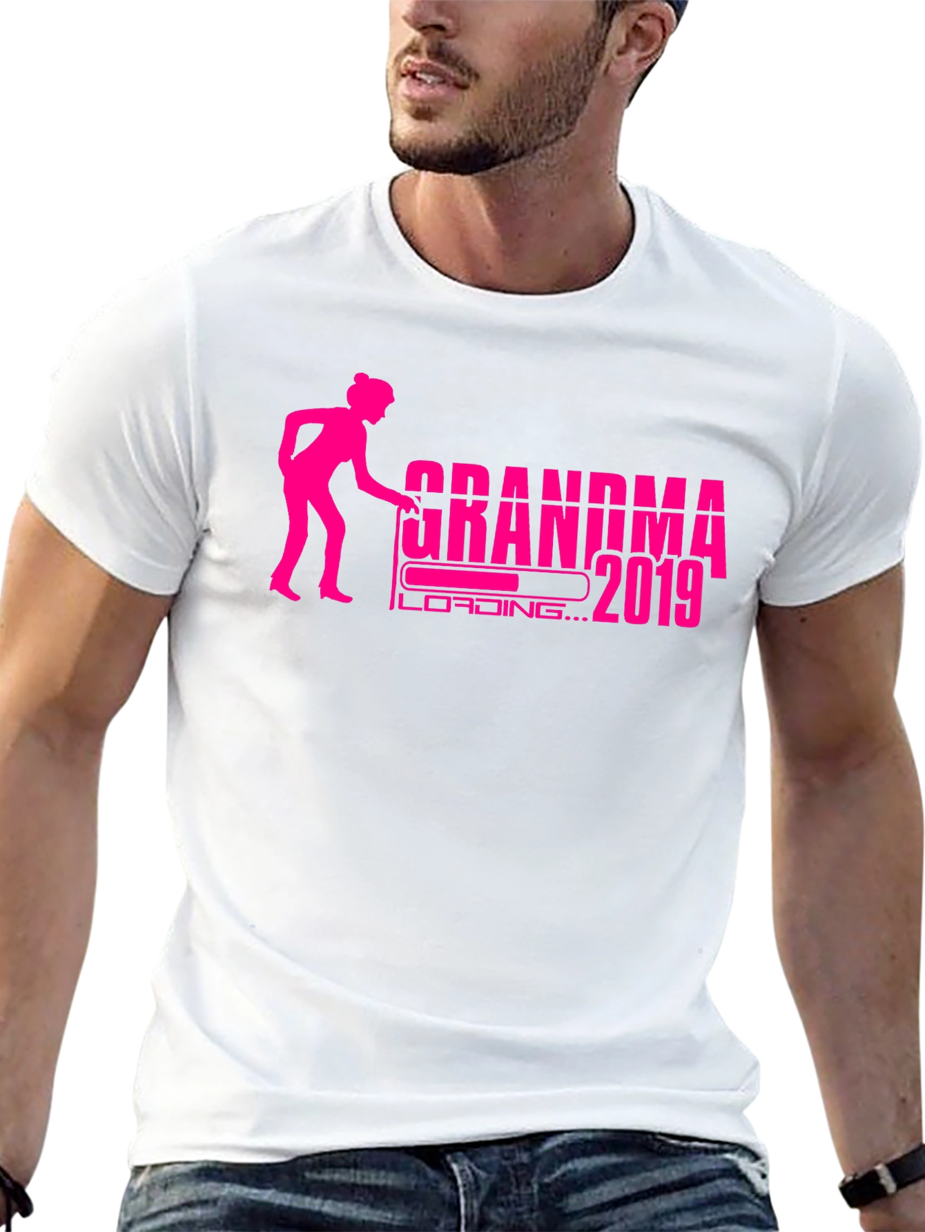 Grandma Loading 2019 Graphic T-Shirt
