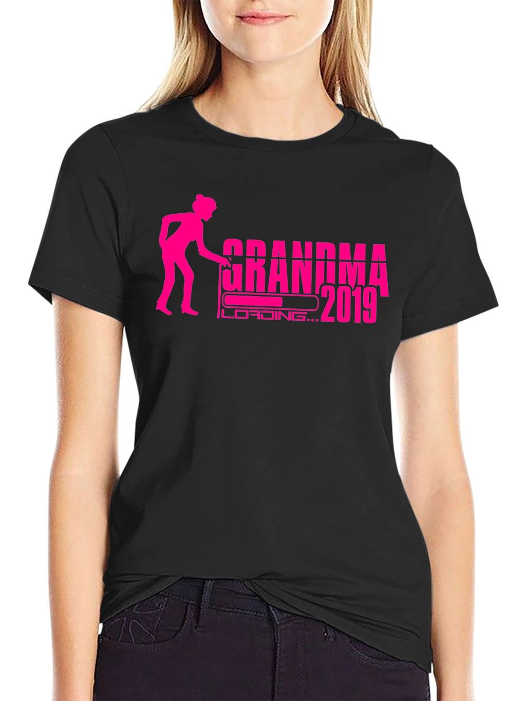 Grandma Loading 2019 Graphic T-Shirt