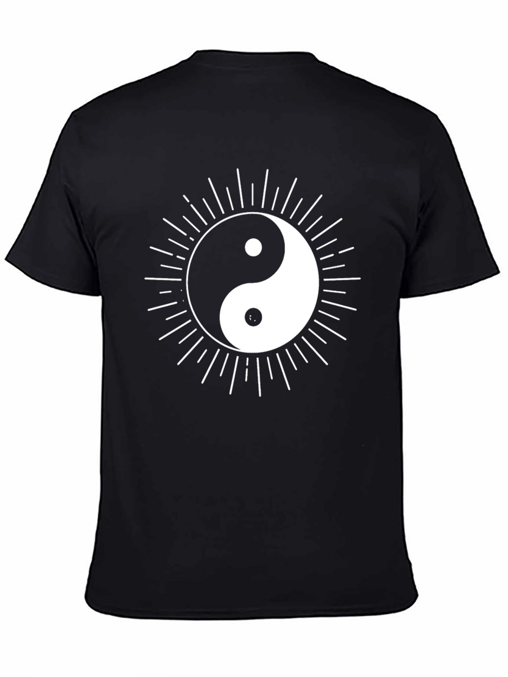Yin Yang Graphic Tee - Balance and Style