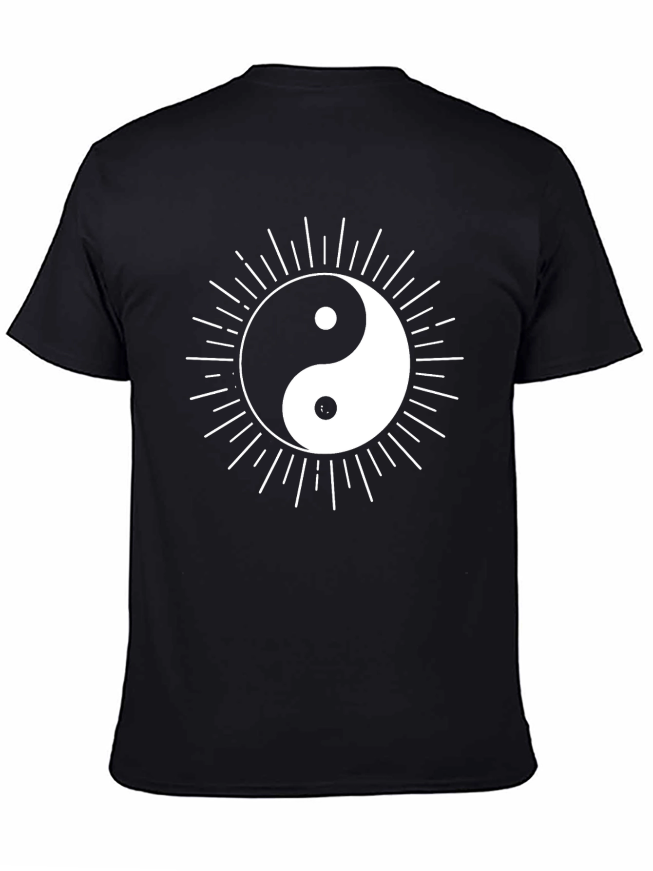 Yin Yang Graphic Tee - Balance and Style