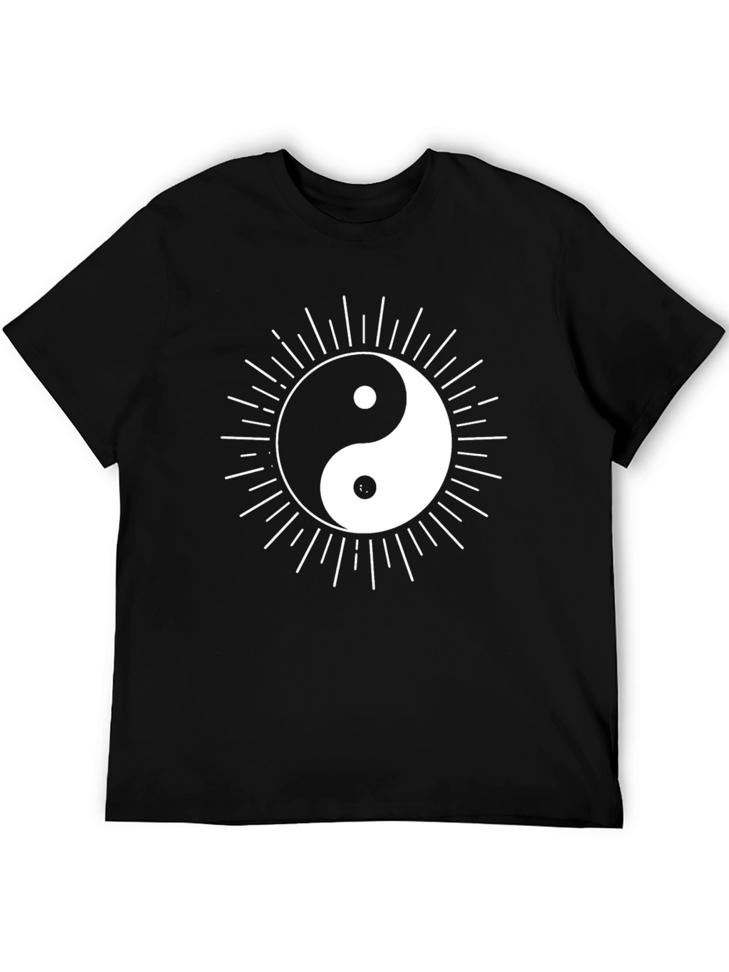 Yin Yang Graphic Tee - Balance and Style