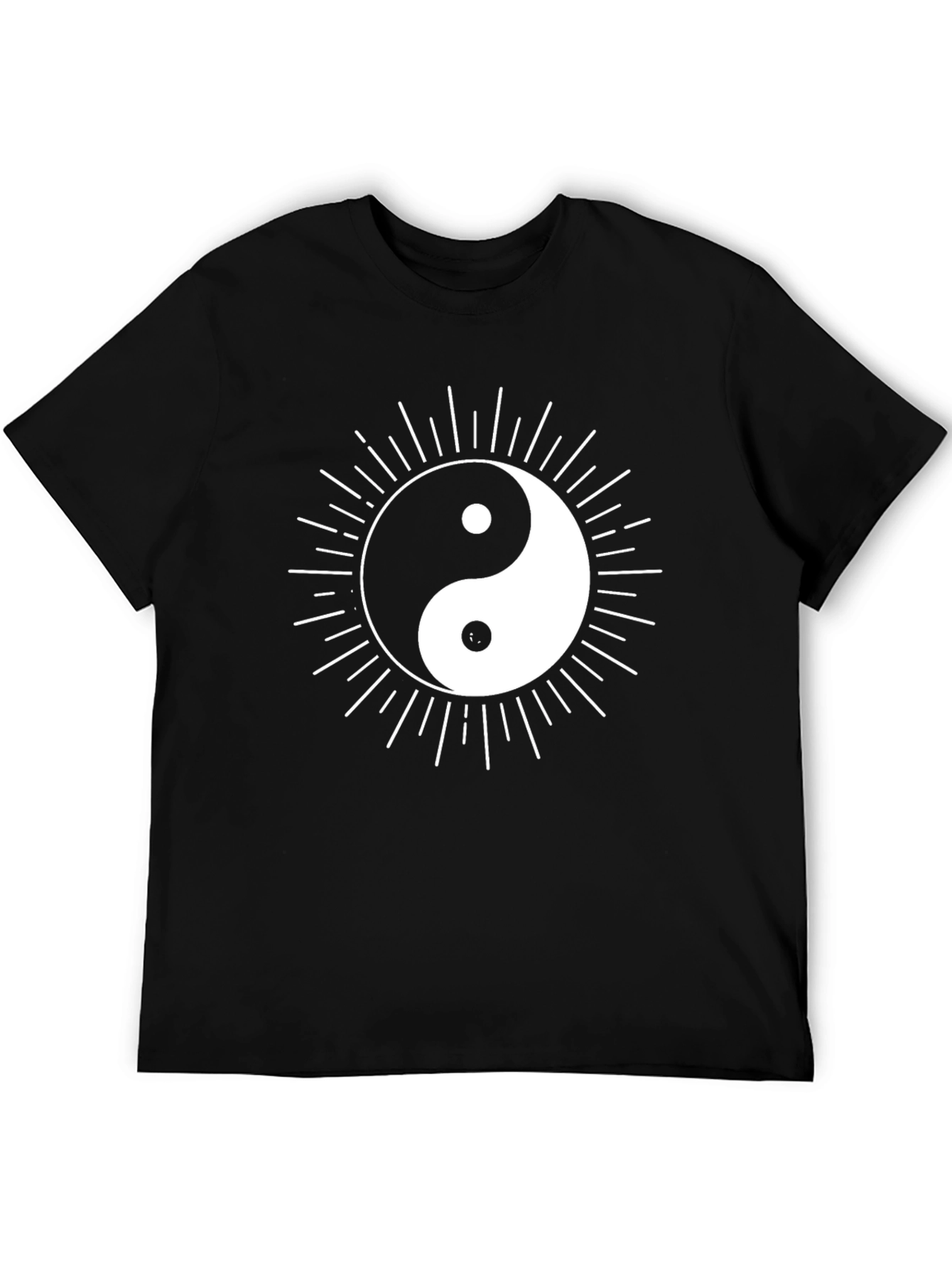 Yin Yang Graphic Tee - Balance and Style