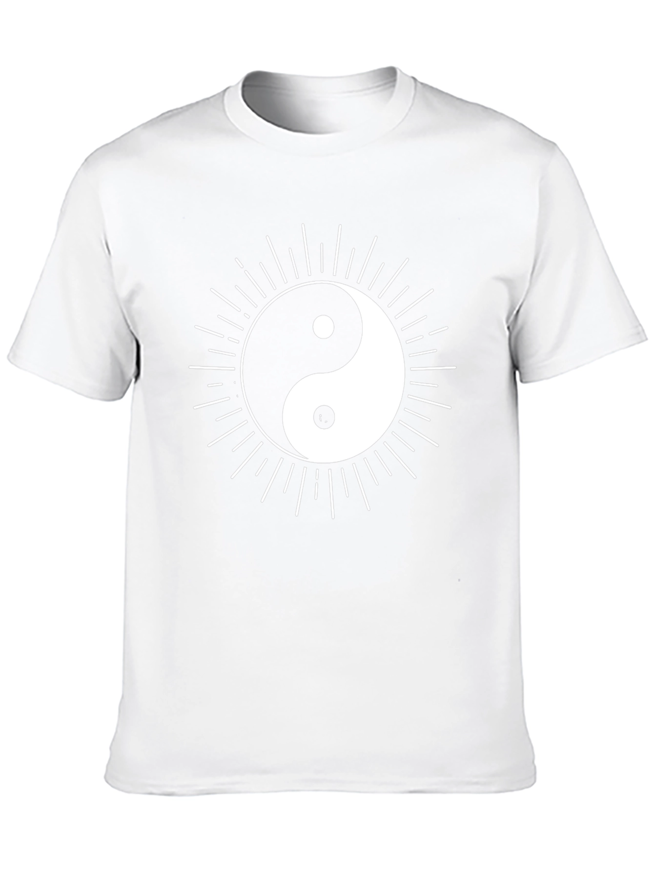 Yin Yang Graphic Tee - Balance and Style