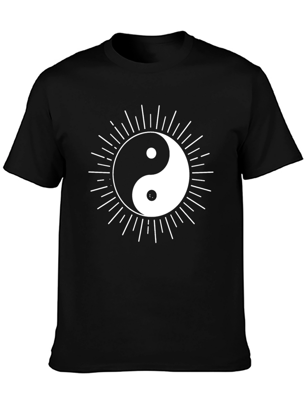 Yin Yang Graphic Tee - Balance and Style