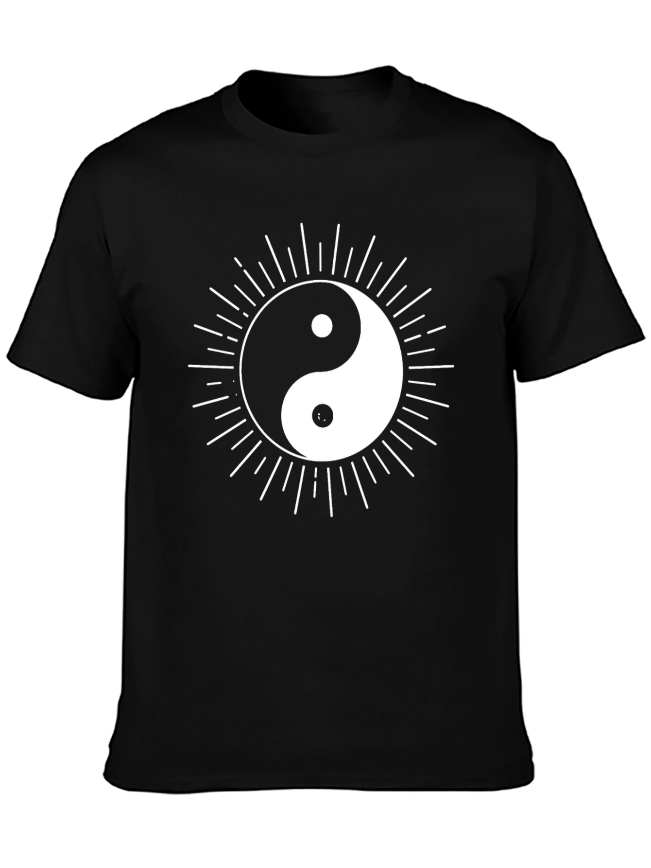 Yin Yang Graphic Tee - Balance and Style
