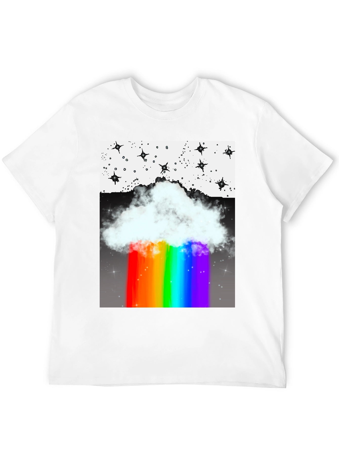 Rainbow Cloud Graphic Tee