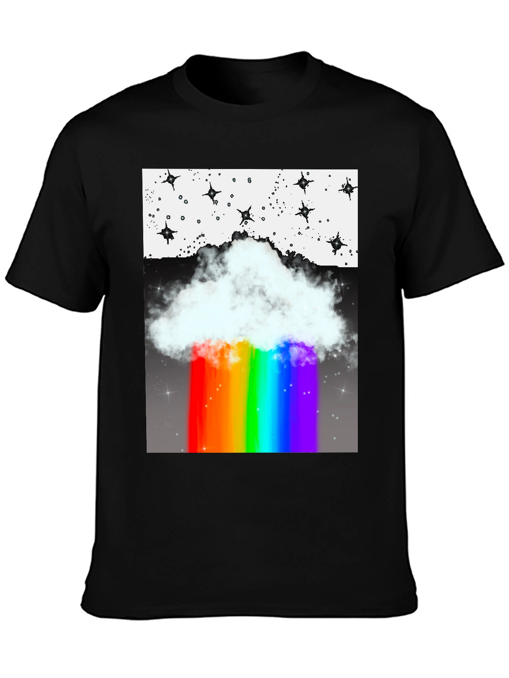 Rainbow Cloud Graphic Tee