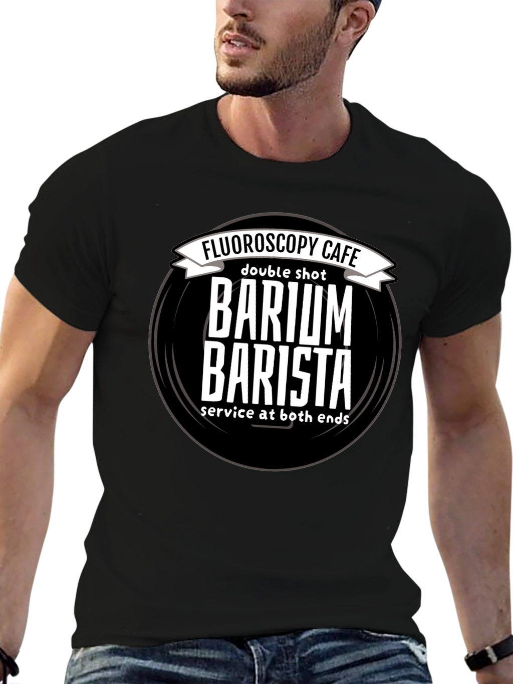 Fluoroscopy Cafe Barium Barista T-Shirt