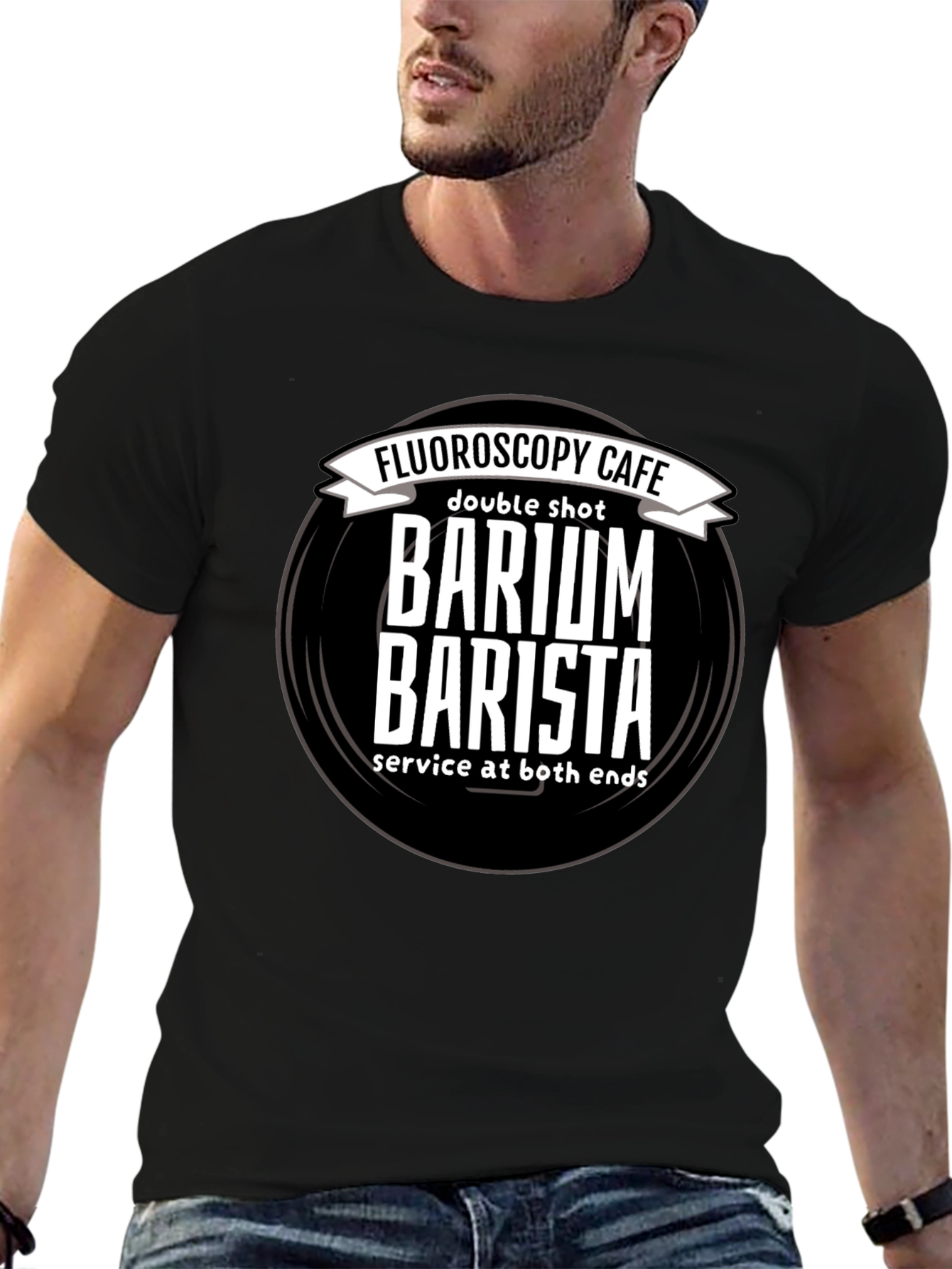 Fluoroscopy Cafe Barium Barista T-Shirt