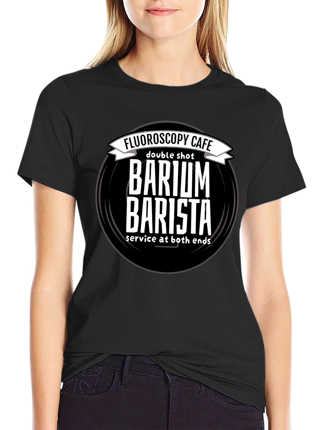 Fluoroscopy Cafe Barium Barista T-Shirt