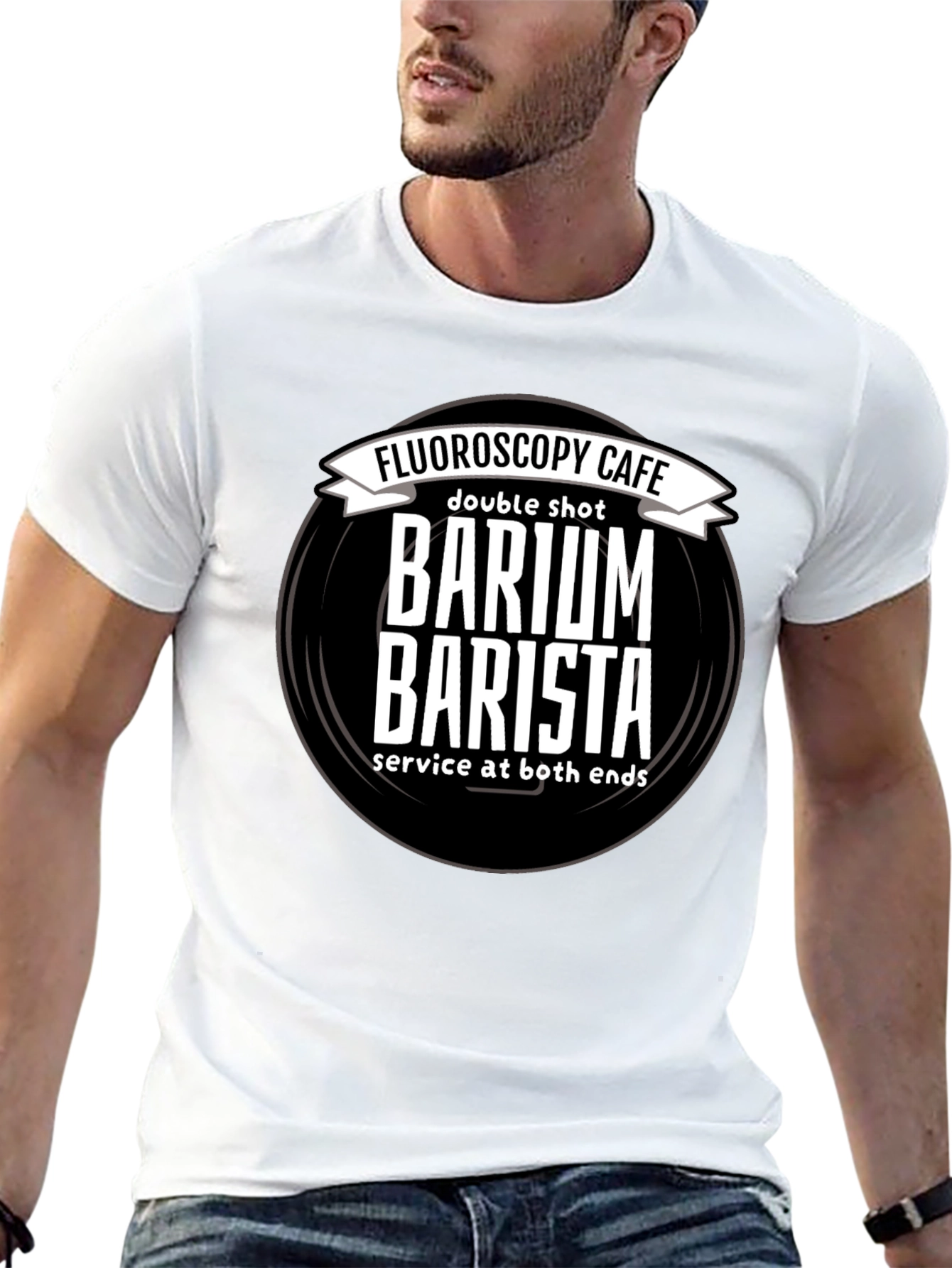 Fluoroscopy Cafe Barium Barista T-Shirt