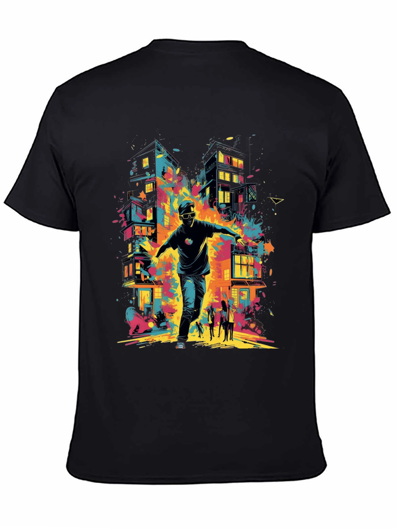 Abstract City Graphic Tee
