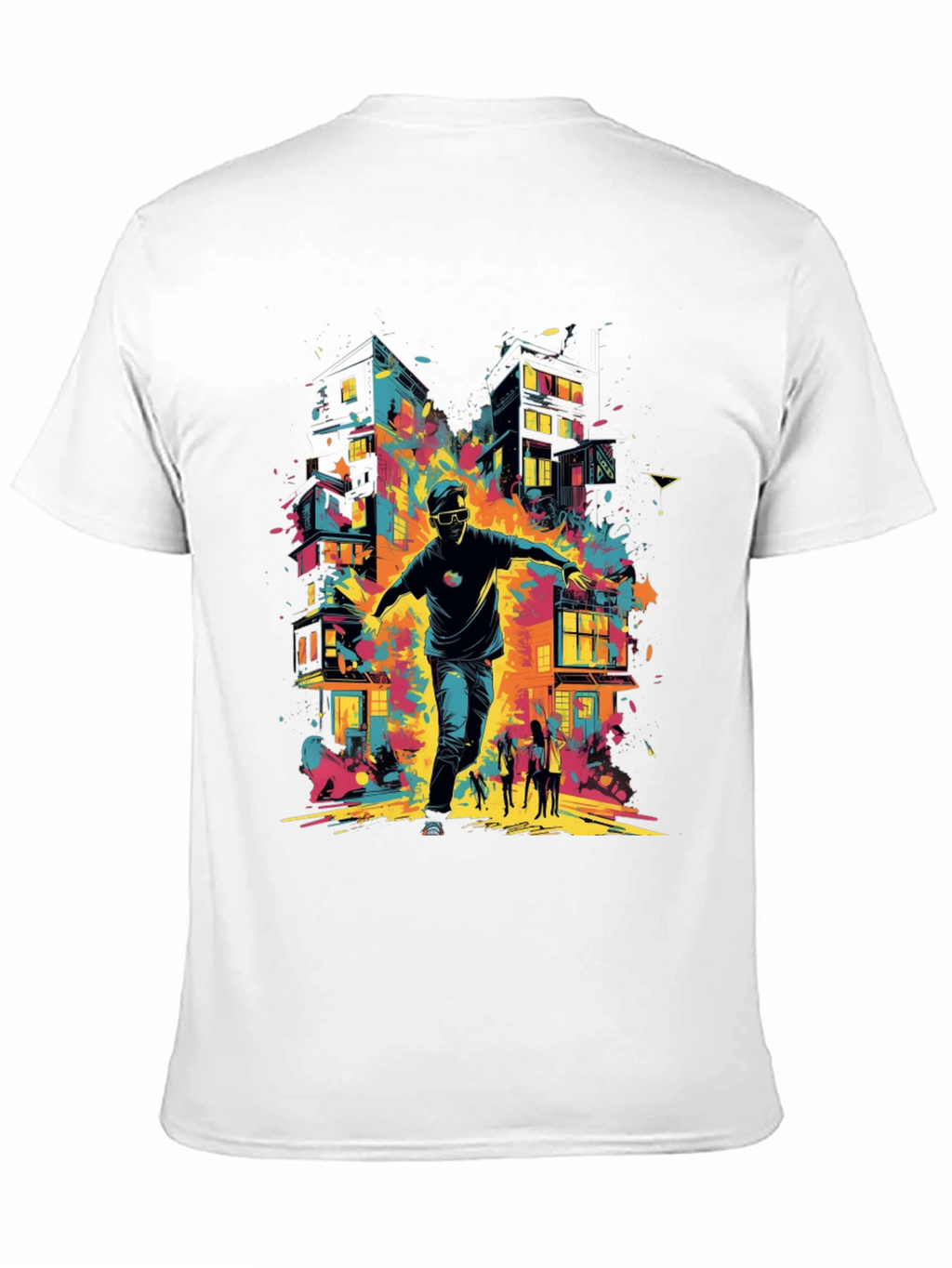 Abstract City Graphic Tee
