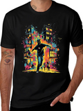 Abstract City Graphic Tee
