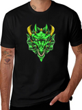 Dragon Graphic Tee - Cool Mens T-Shirt