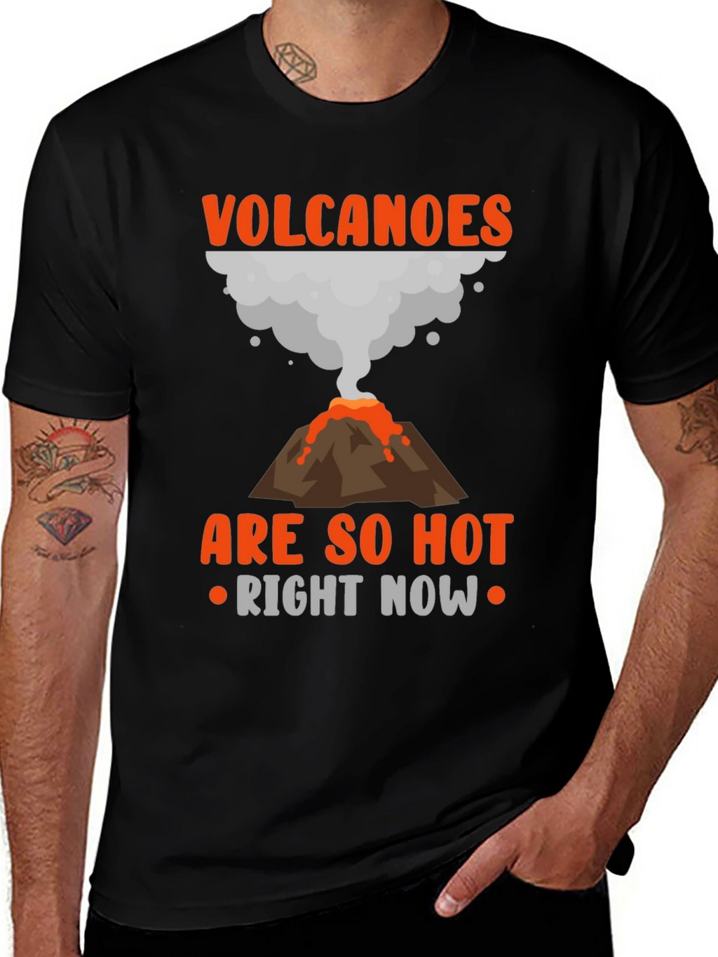Volcanoes Are So Hot Right Now Graphic T-Shirt