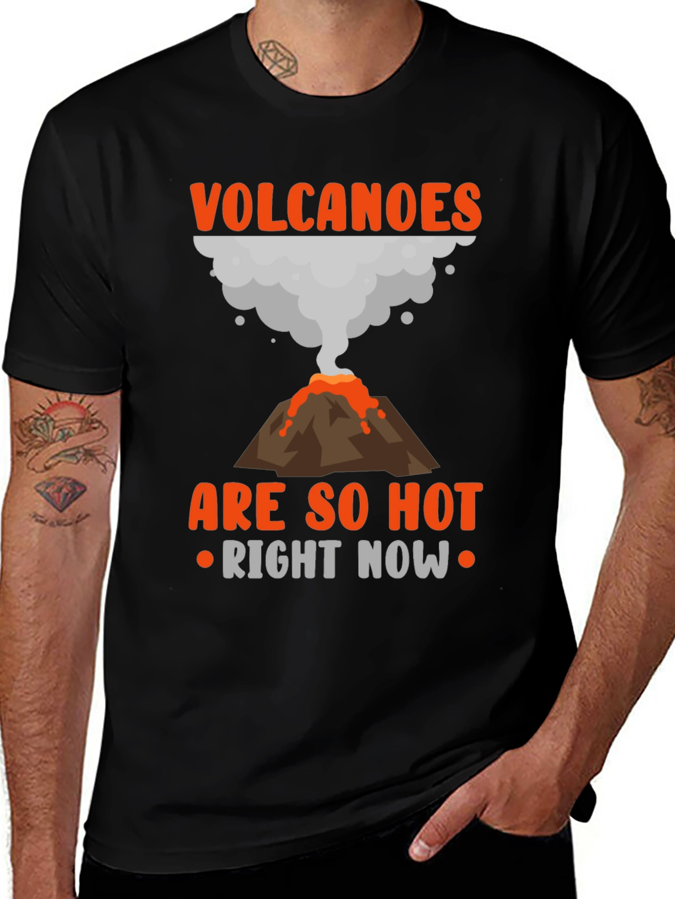 Volcanoes Are So Hot Right Now Graphic T-Shirt
