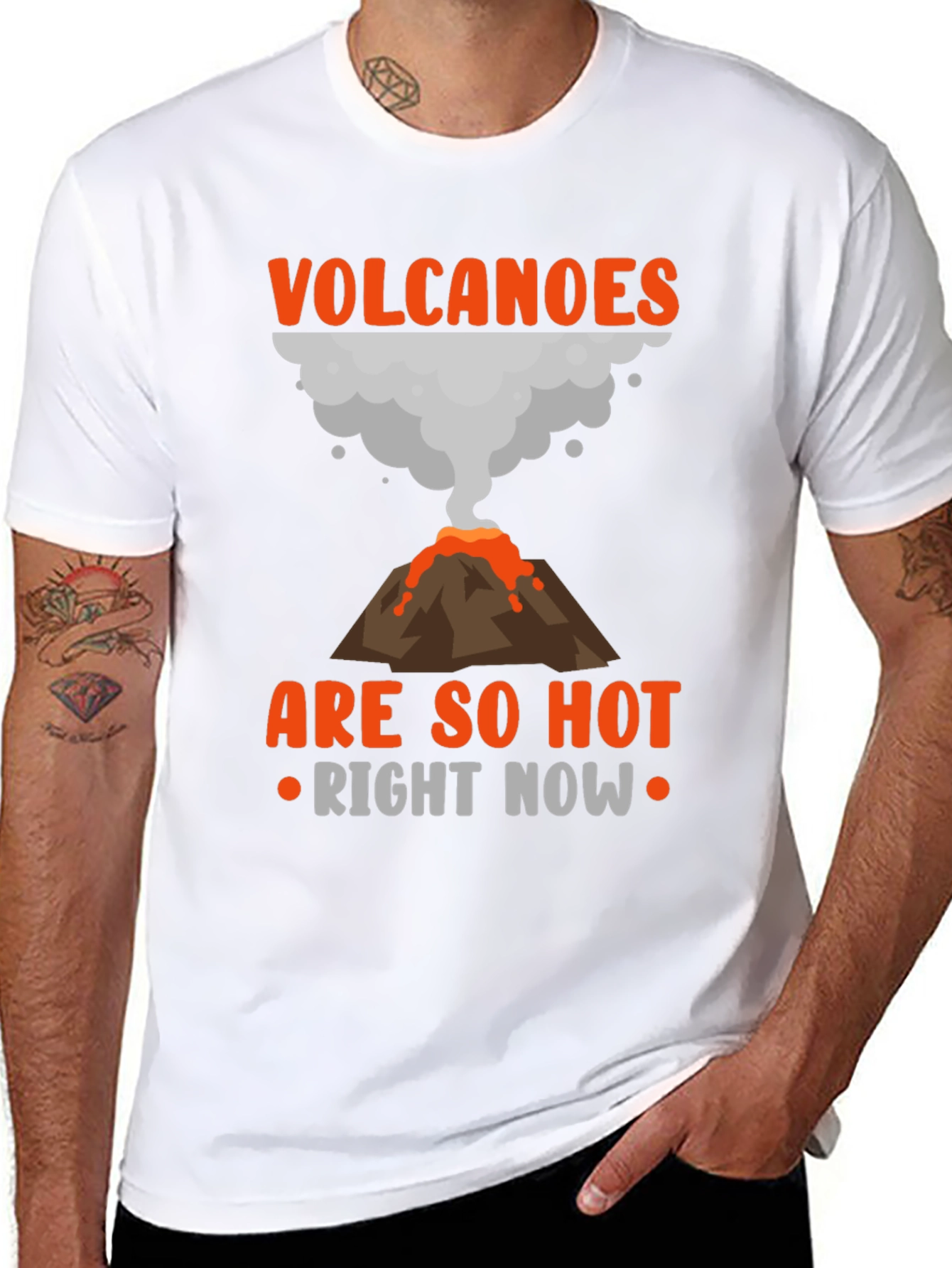 Volcanoes Are So Hot Right Now Graphic T-Shirt