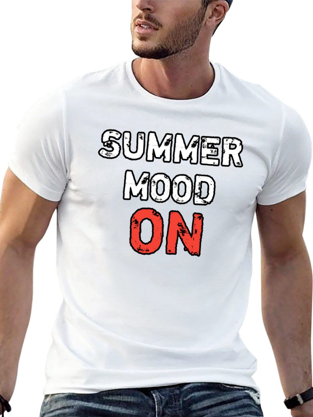 Summer Mood On Graphic T-Shirt