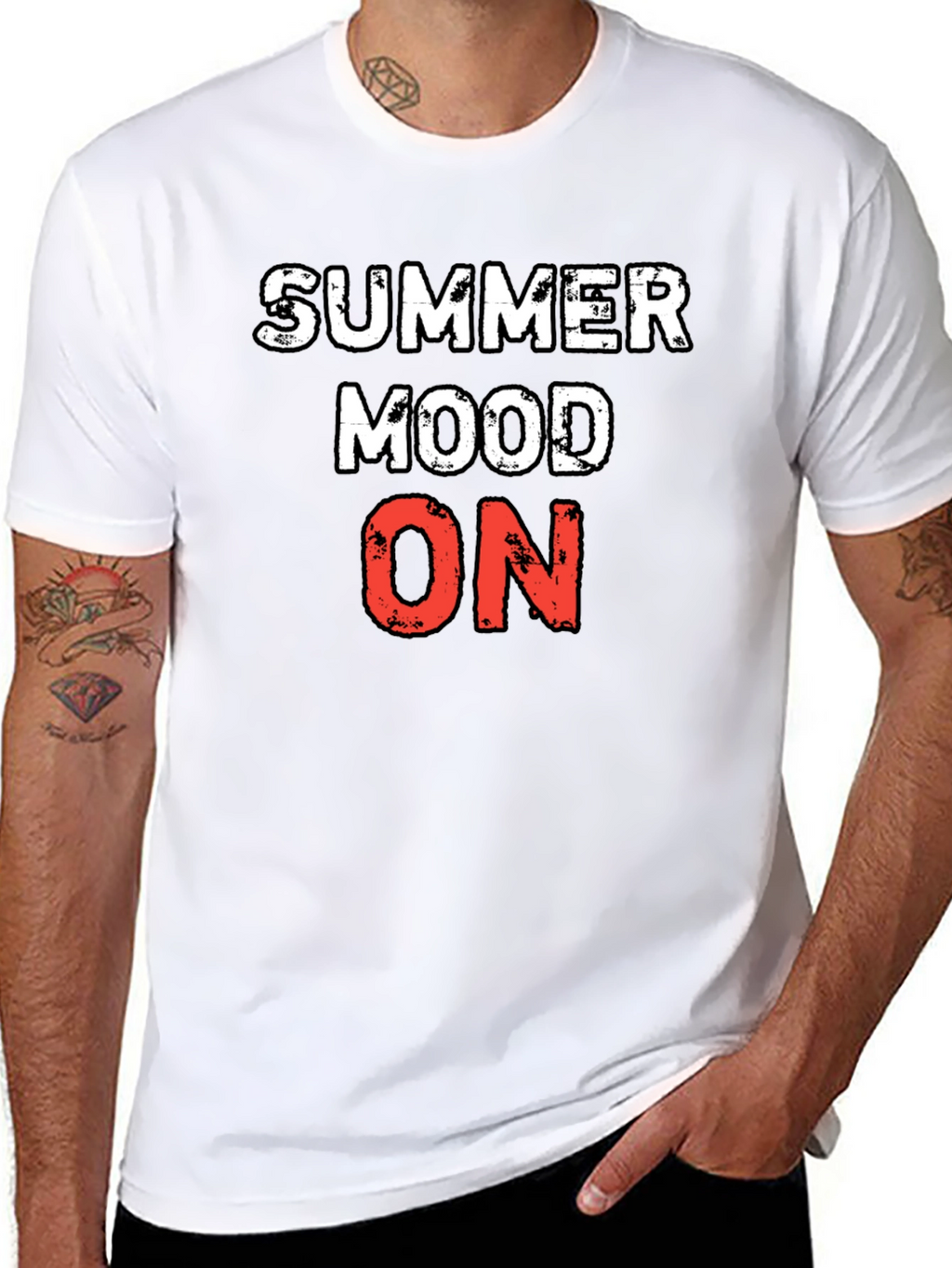 Summer Mood On Graphic T-Shirt