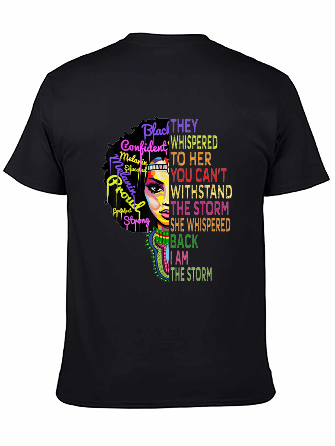 Empowered Melanin Black Pride Graphic Tee