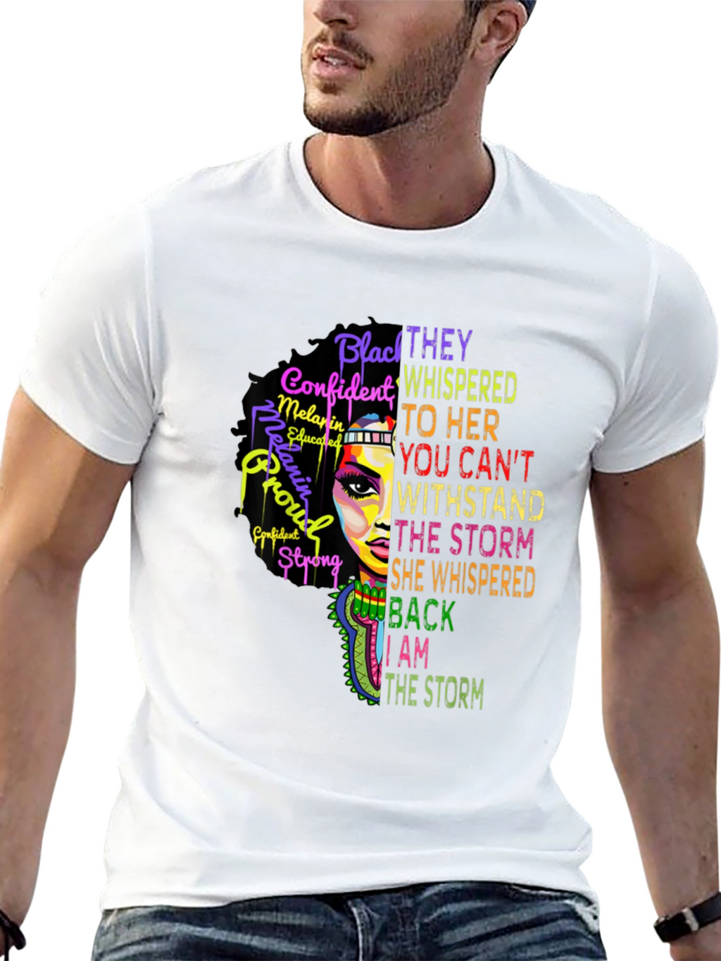 Empowered Melanin Black Pride Graphic Tee