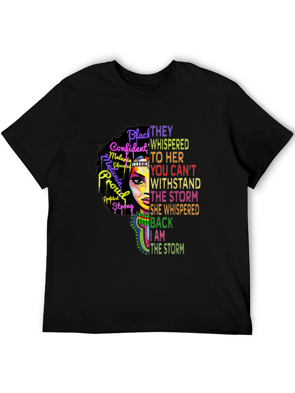 Empowered Melanin Black Pride Graphic Tee