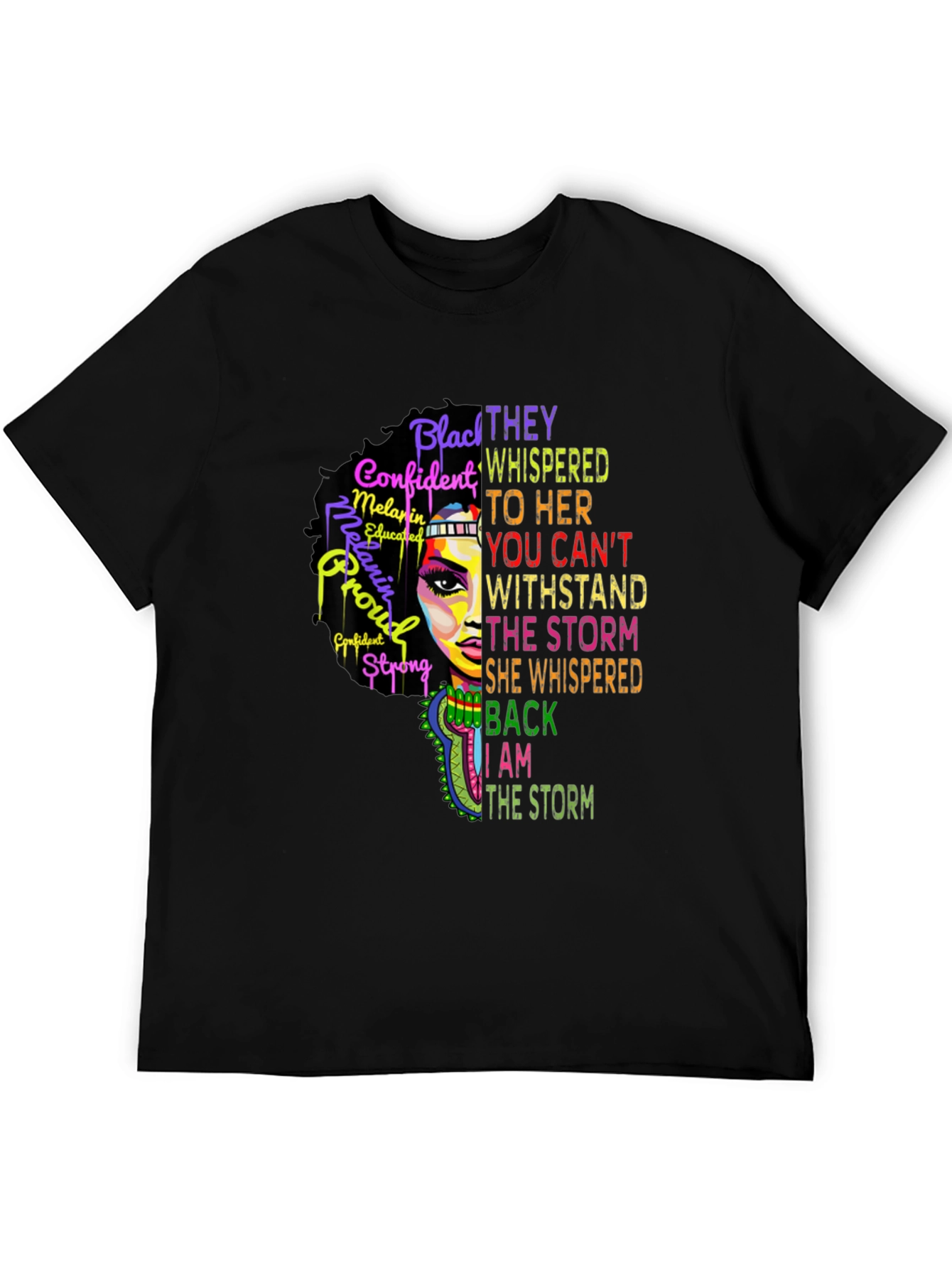 Empowered Melanin Black Pride Graphic Tee