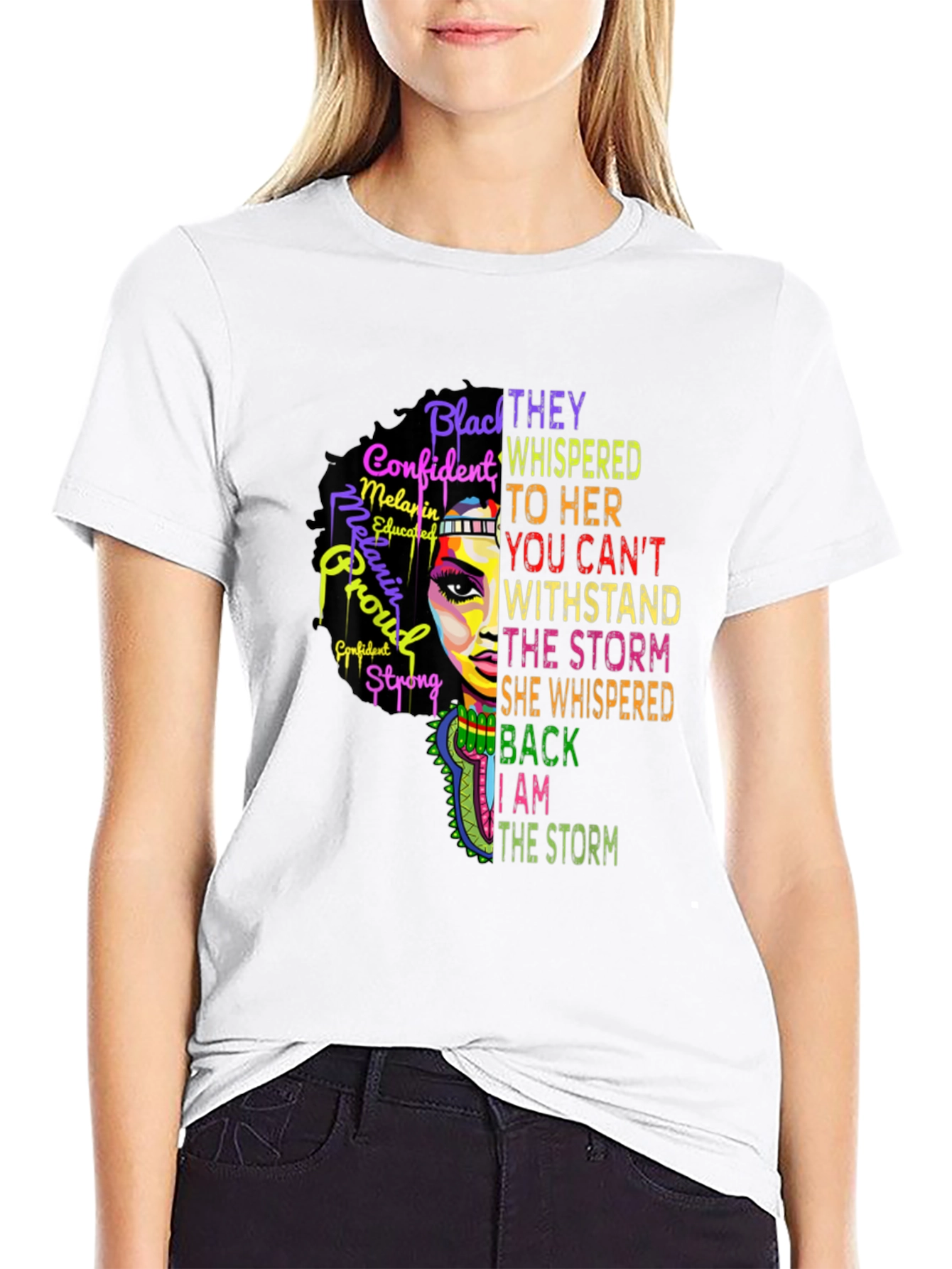 Empowered Melanin Black Pride Graphic Tee