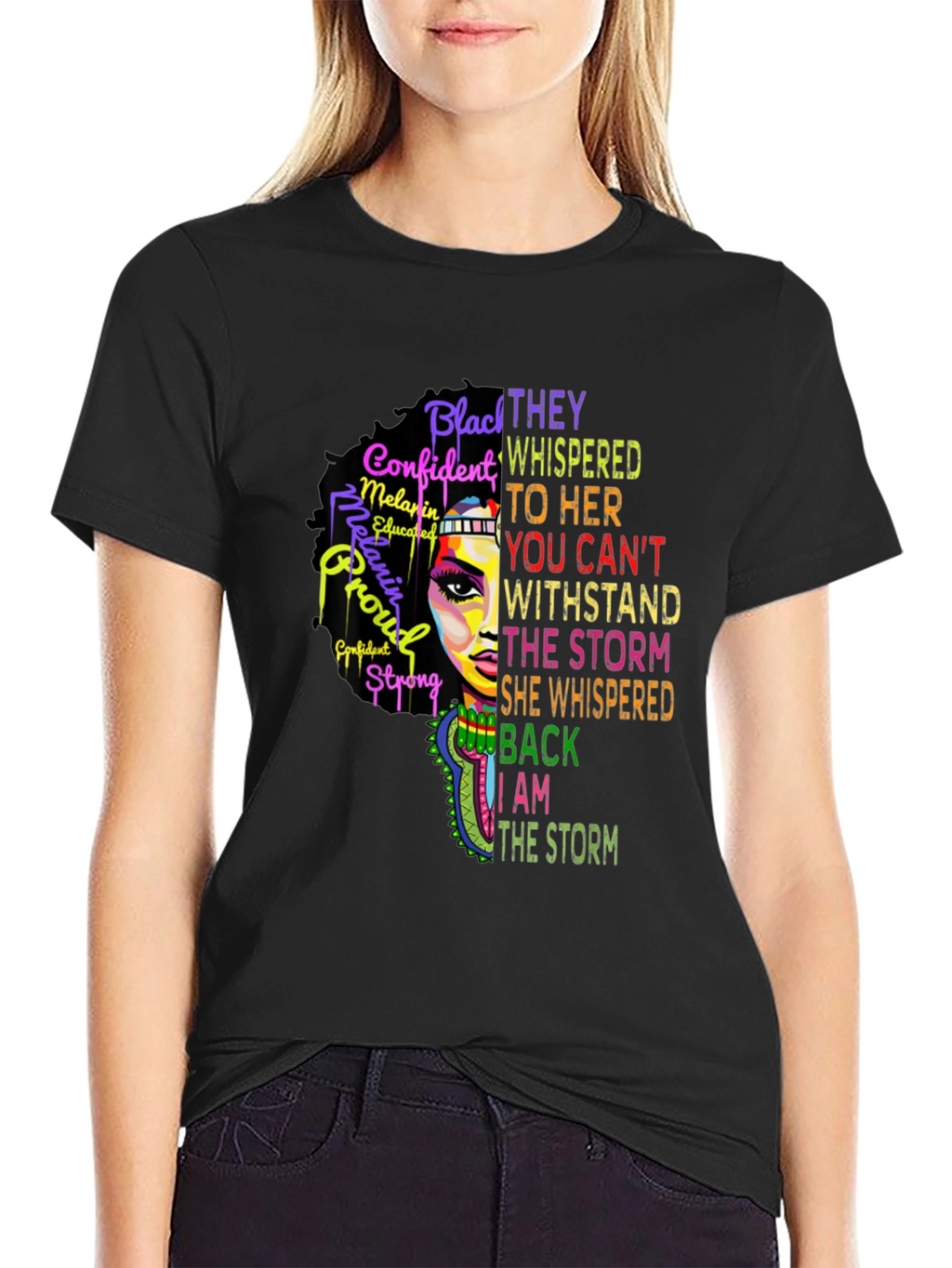 Empowered Melanin Black Pride Graphic Tee