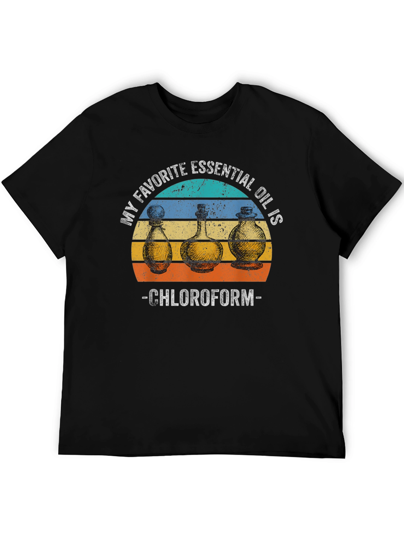 Chloroform Essential Oil T-Shirt - Funny & Unique!