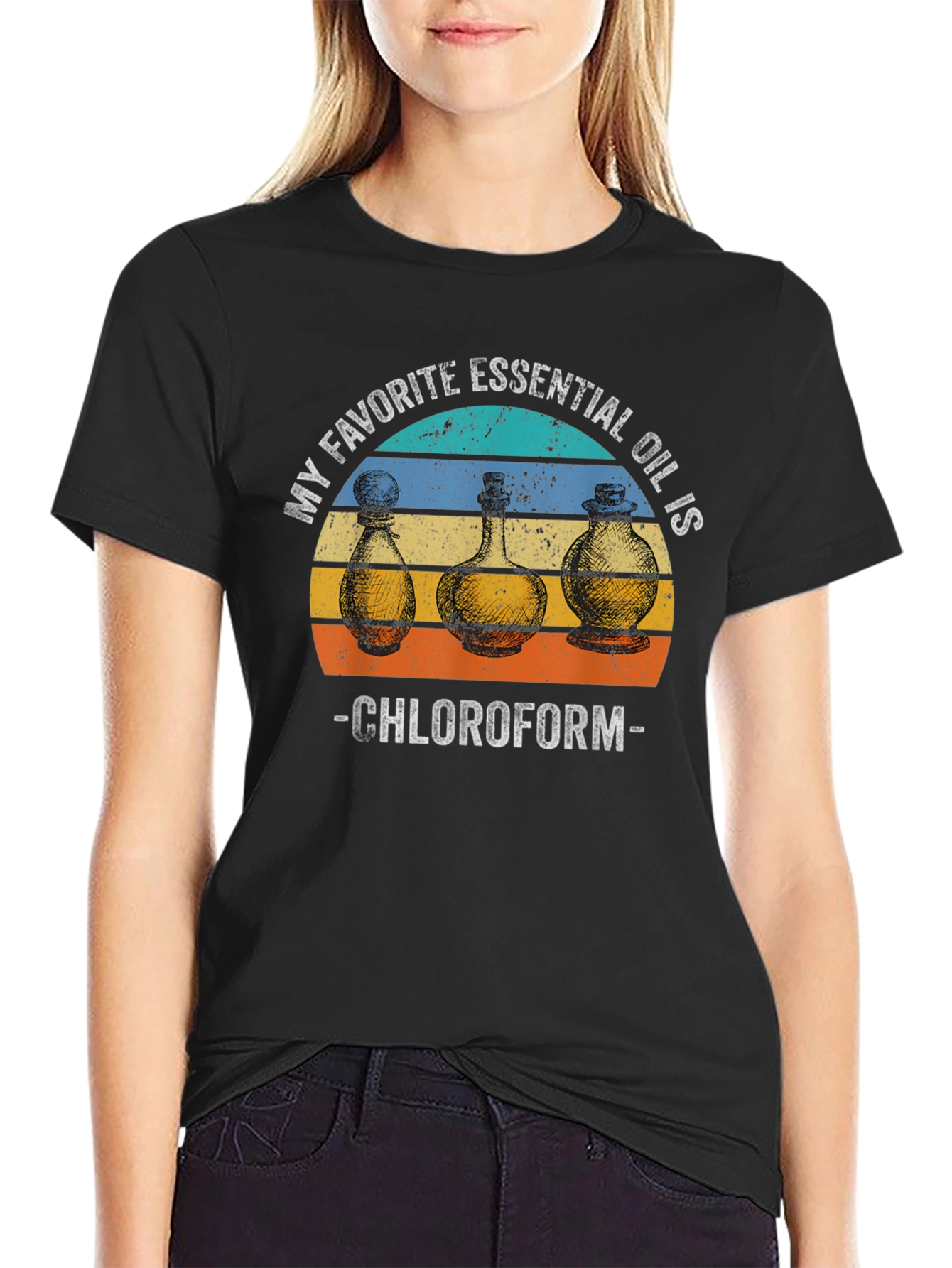 Chloroform Essential Oil T-Shirt - Funny & Unique!