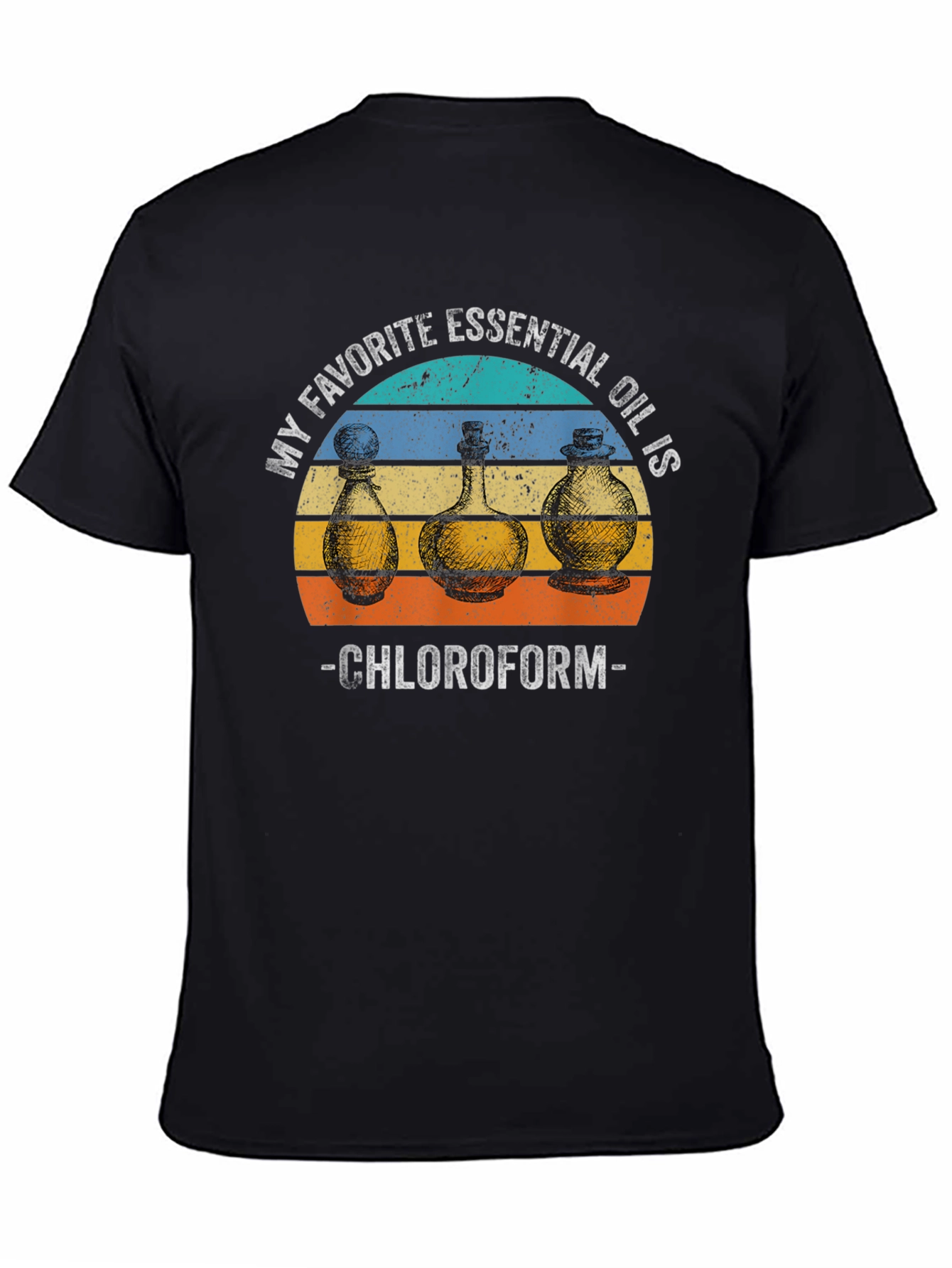 Chloroform Essential Oil T-Shirt - Funny & Unique!