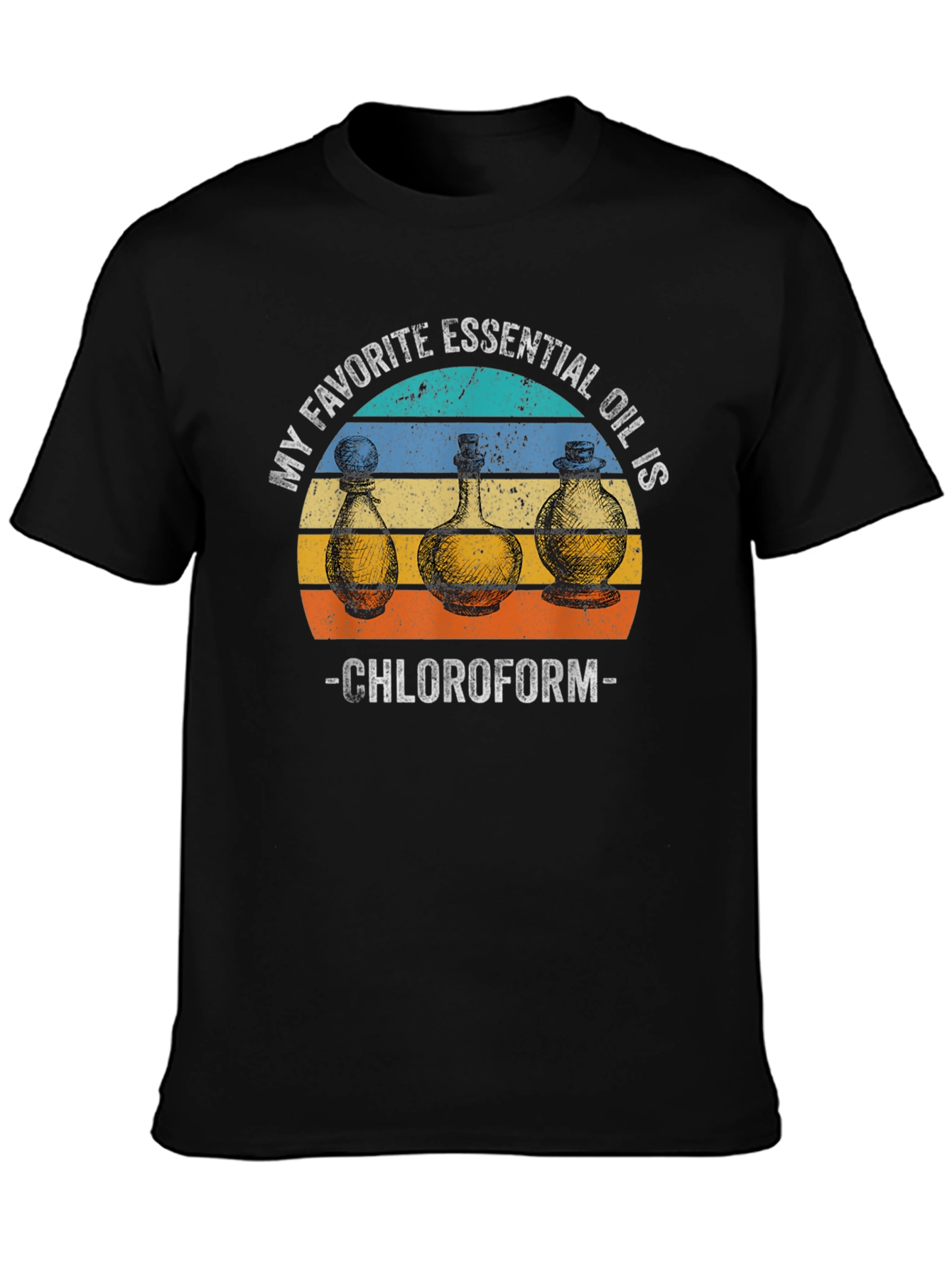 Chloroform Essential Oil T-Shirt - Funny & Unique!