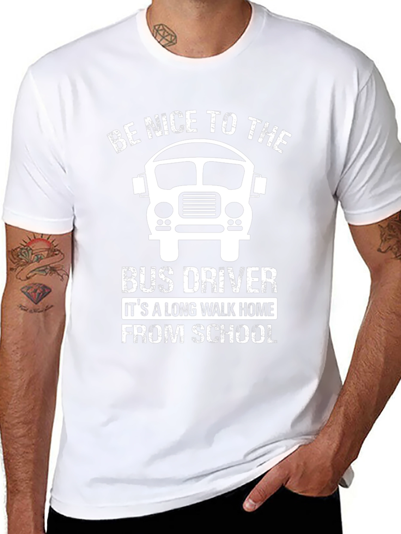 Be Nice To The Bus Driver T-Shirt