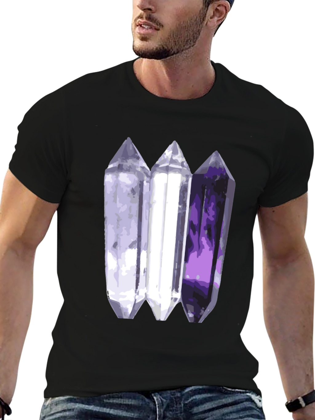 Crystal Gem T-Shirt - Black