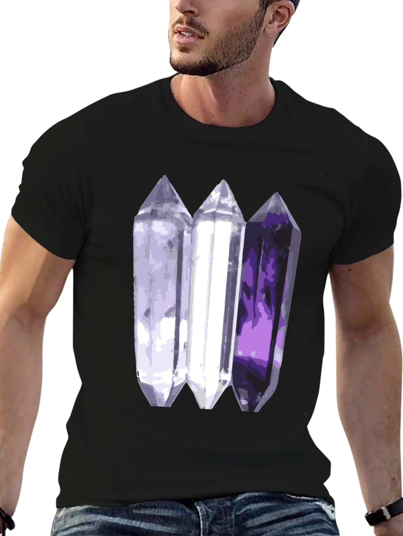 Crystal Gem T-Shirt - Black