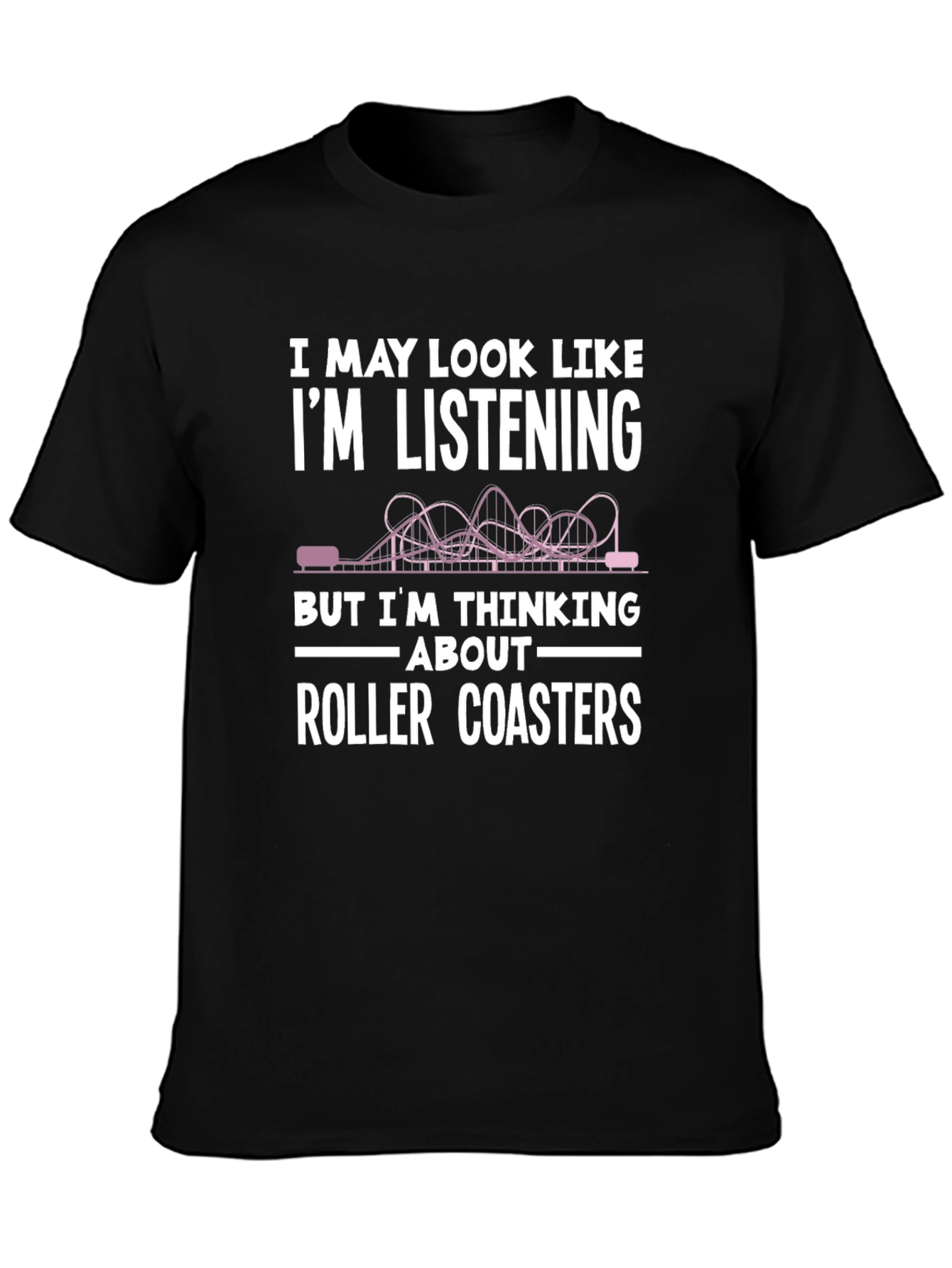 Roller Coaster Lover T-Shirt - Funny Gift for Enthusiasts