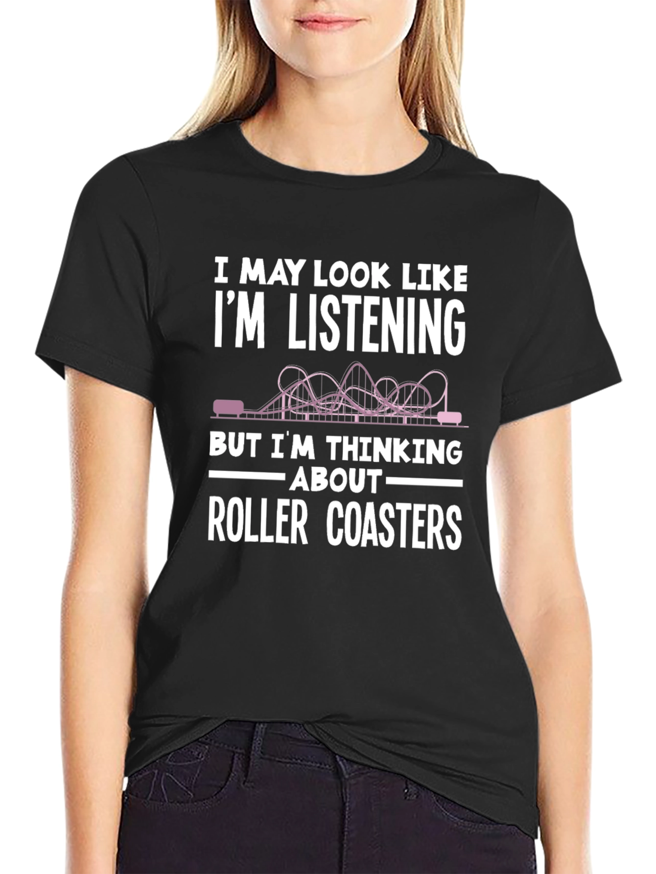 Roller Coaster Lover T-Shirt - Funny Gift for Enthusiasts