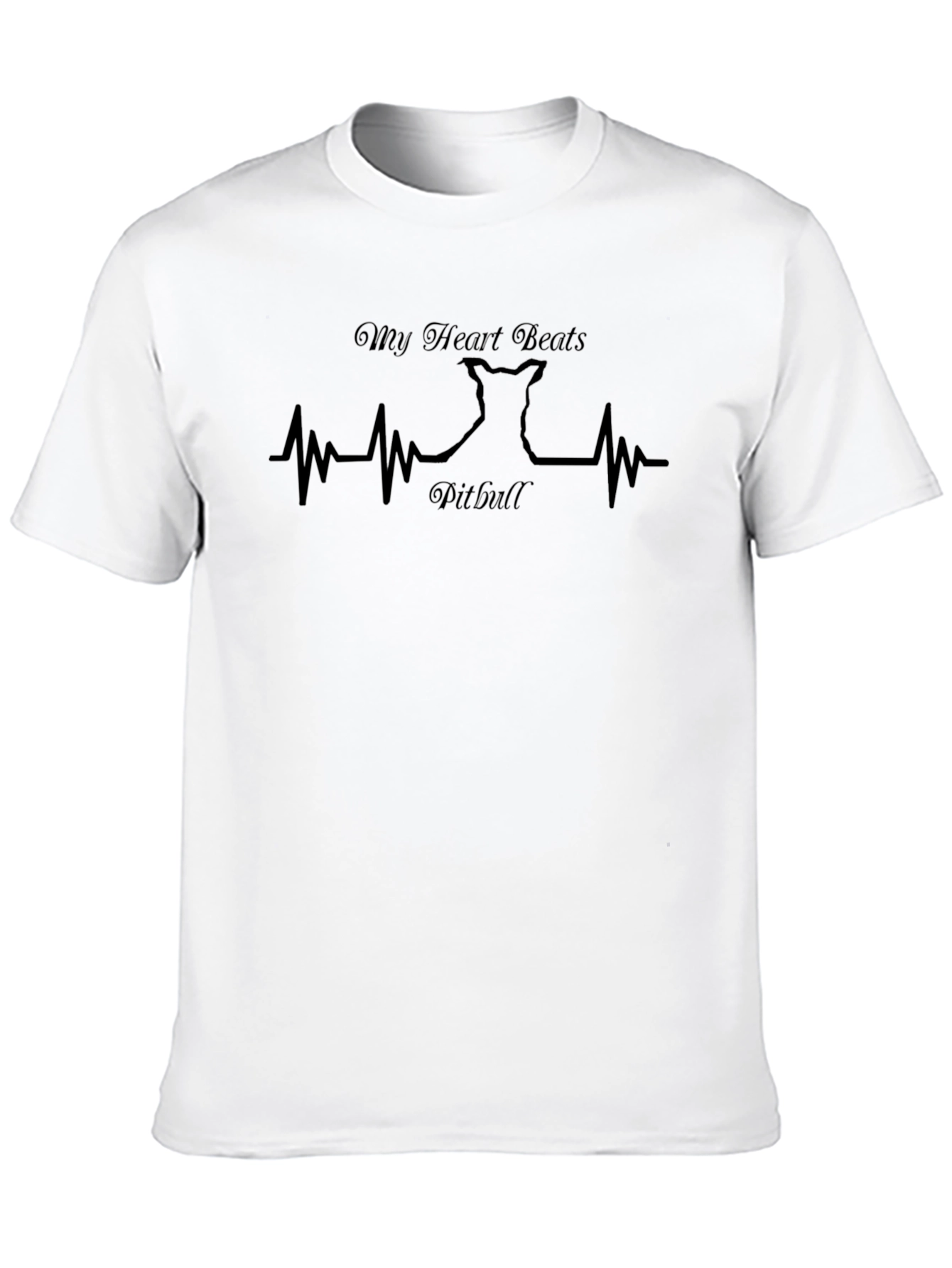 My Heart Beats Pitbull T-Shirt