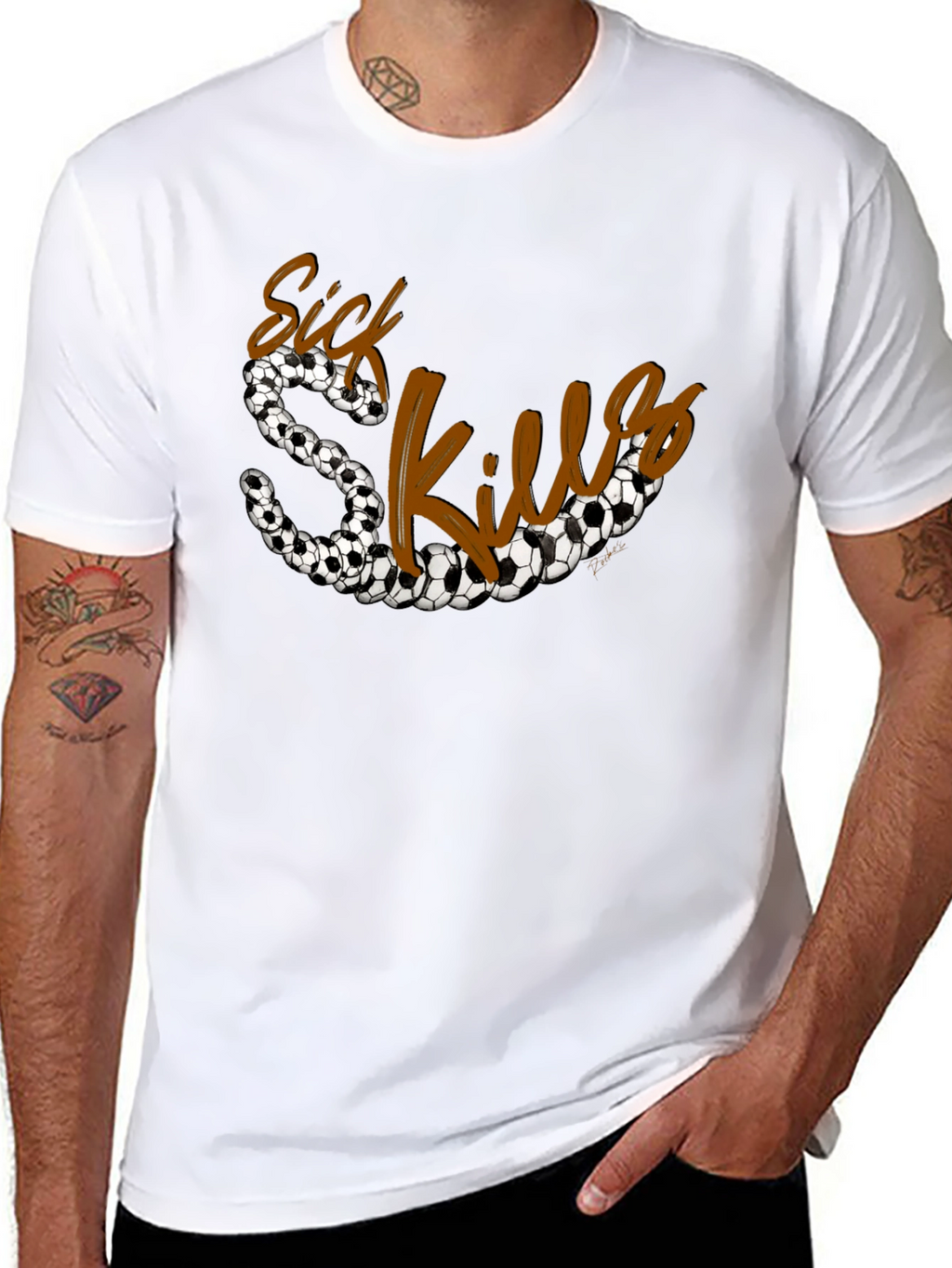Sick Skills Soccer Ball T-Shirt