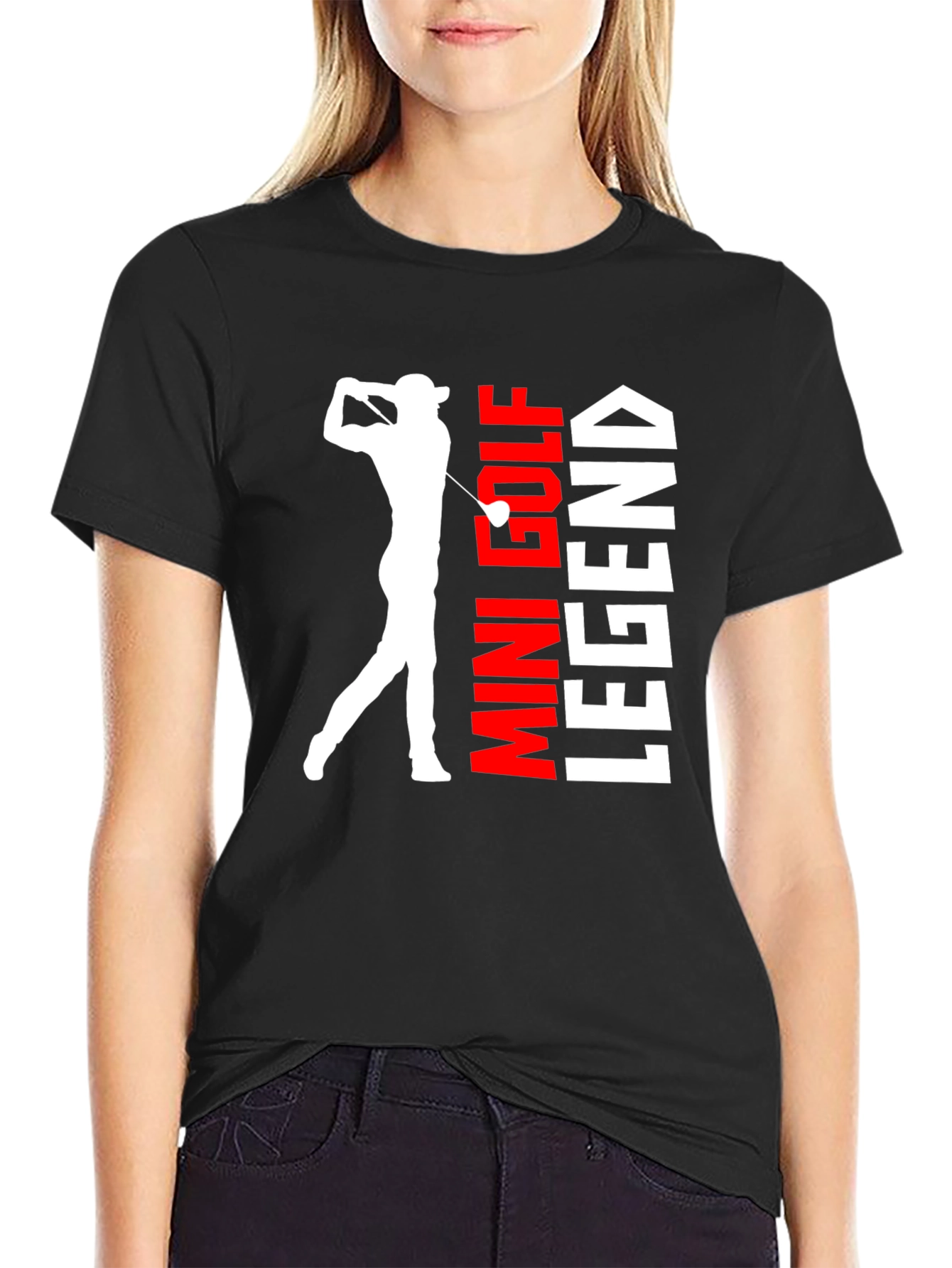 Mini Golf Legend T-Shirt - Golfer Graphic Tee
