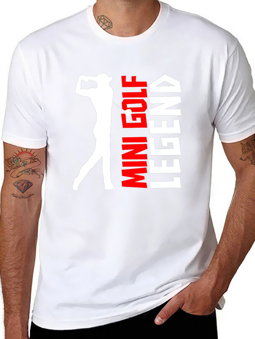 Mini Golf Legend T-Shirt - Golfer Graphic Tee