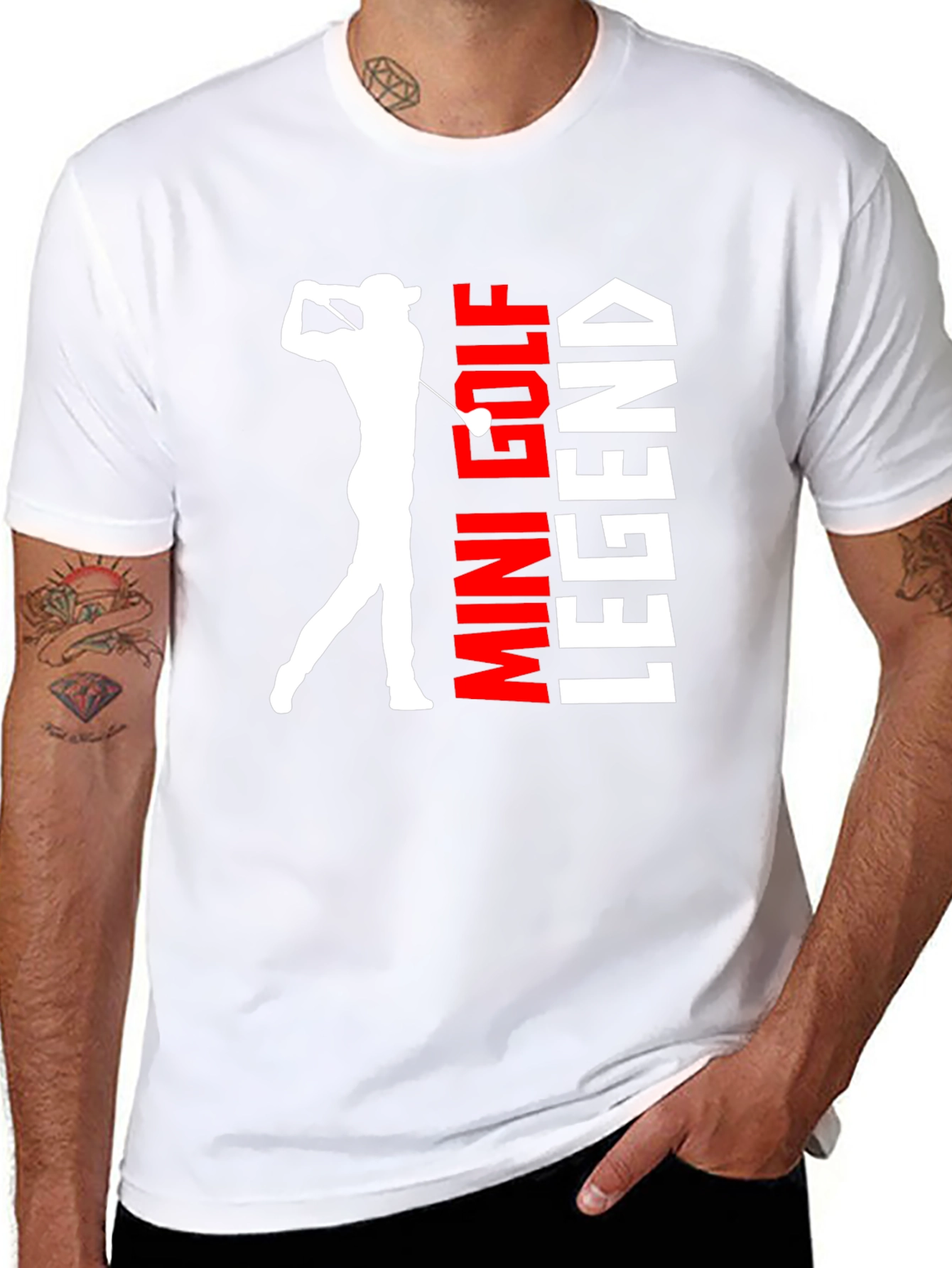 Mini Golf Legend T-Shirt - Golfer Graphic Tee