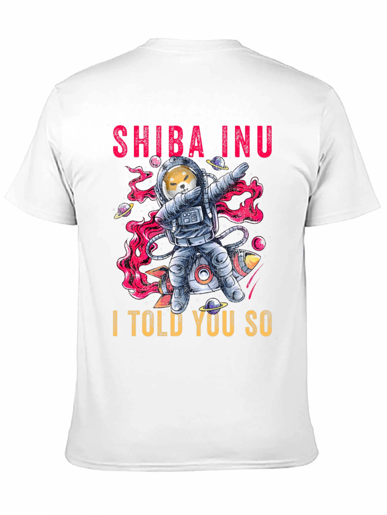 Shiba Inu Dab Astronaut T-Shirt